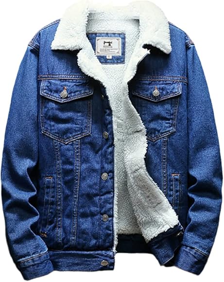 Blue Jeans Winter High Quality Jacket